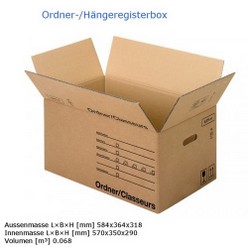 Ordner-/Hängeregisterbox